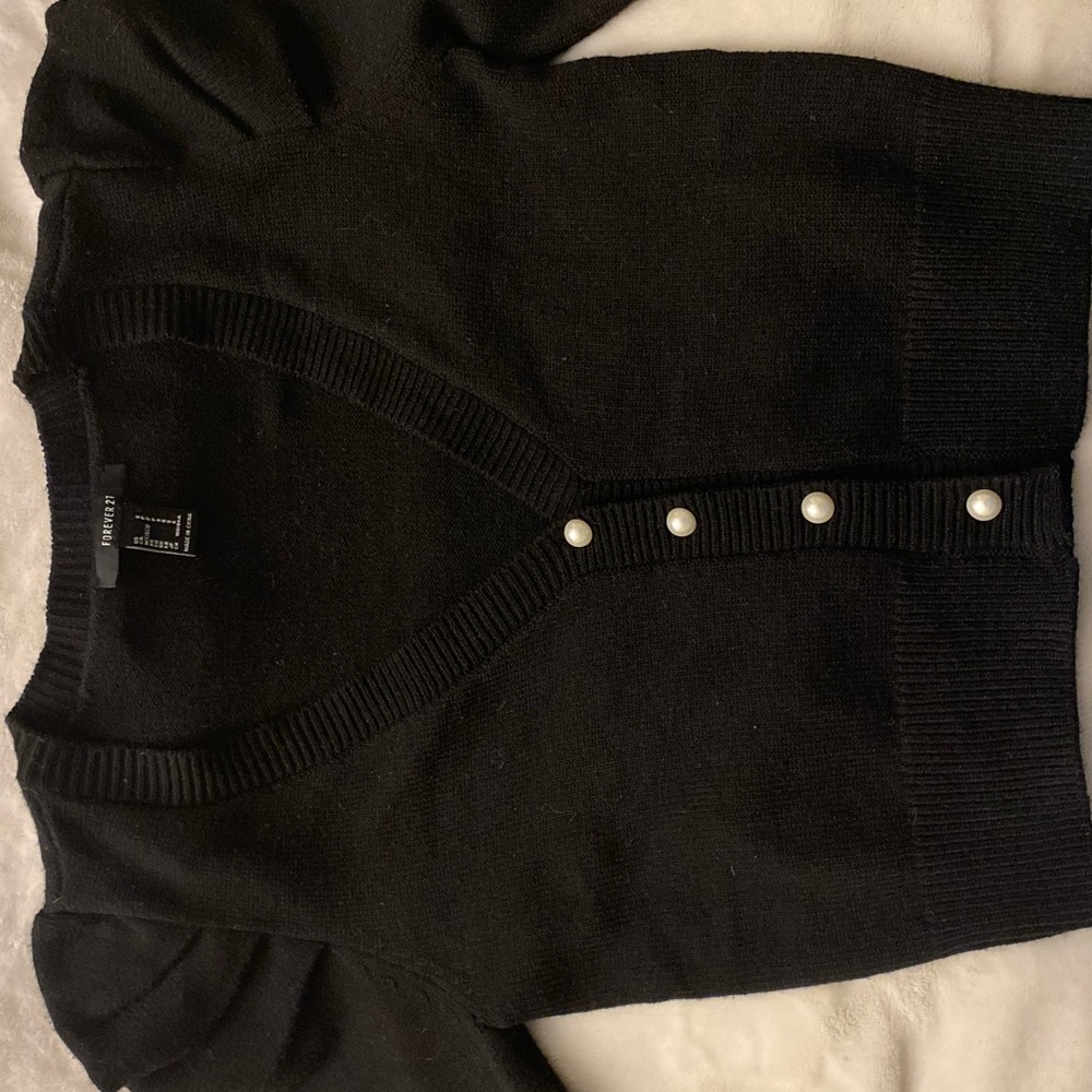 Forever 21 Black cardigan